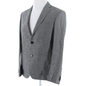 BILL TORNADE Gray Cotton & Linen Single Breast Men’s Jacket - Retail $505 - NWT